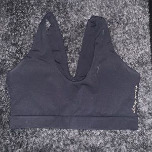 Gymshark Whitney Sports Bra- Black- Small